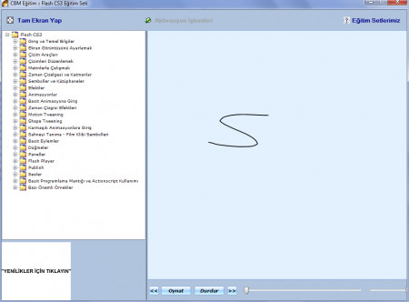 Flash CS3 və Action Script 3.0 Vizual Təhsil Seti (CBM)