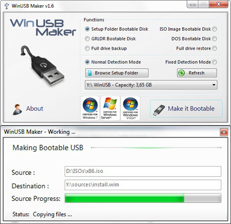 WinUSB Maker v1.80 Stable/v2.0 Beta 2
