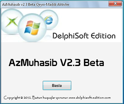 AzMuhasib 2.3 Beta Qeyri-Maddi Aktivlər