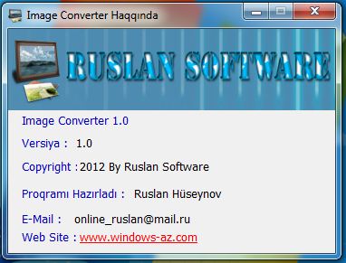 Ruslan Software Image Converter