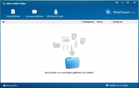 Wise Folder Hider 1.22 Azəri
