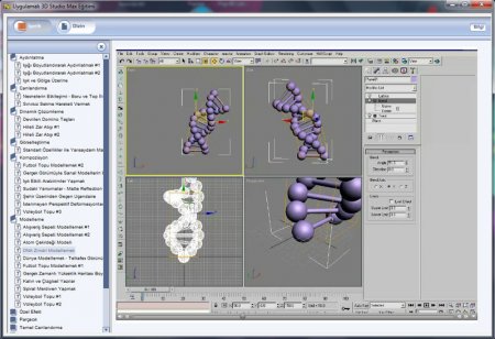 3D Studio Max Tətbiqli Vizual Təhsil - CD