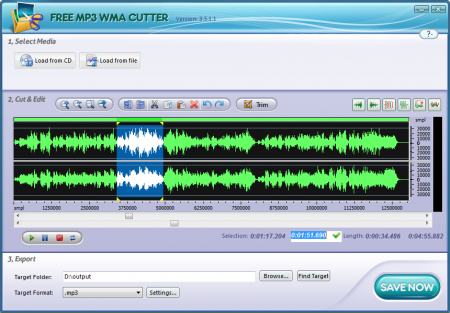 Free MP3 WMA Cutter 3.9.4