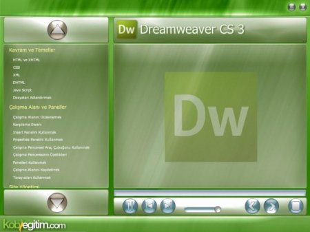 Dreamweaver CS3 Vizual Təhsil Seti