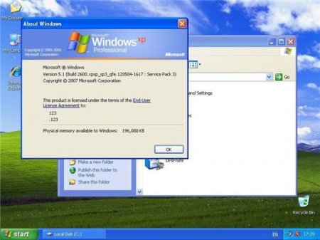Windows XP Pro Sp3 Corporate Student Edition Sentyabr