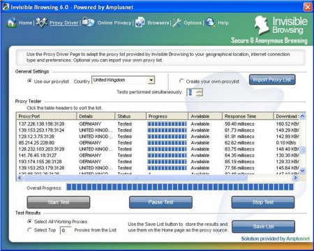 Amplusnet Invisible Browsing 7.5