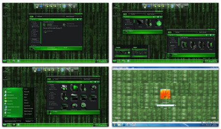 Matrix Skin Pack v1.0 for Windows 7 (x86/x64)