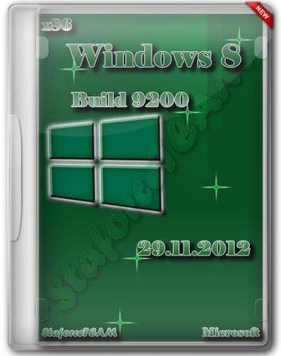 Windows 8 Build 9200 x86 - StaforceTEAM (29.11.2012/RU/EN/DE)