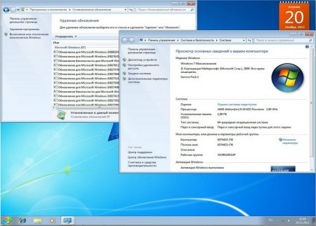 Windows 7 SP1 (4in1) Ultimate + Professional by Tonkopey 14.11.2012 (32bit+64bit) (2012) Rusca